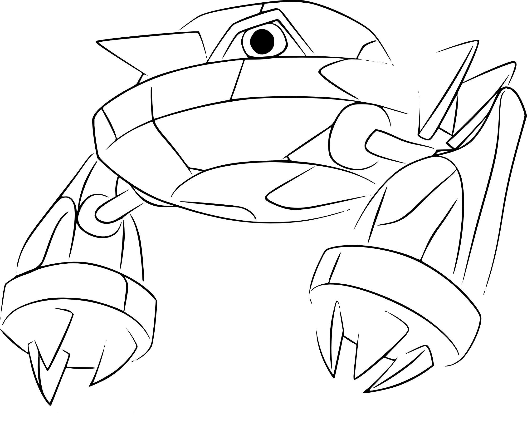 Metang Coloring Pages - Free Pokemon Coloring Pages Printables